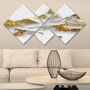 Wallity Conjunto de 4 Cuadros Decorativos de MDF Multicolor